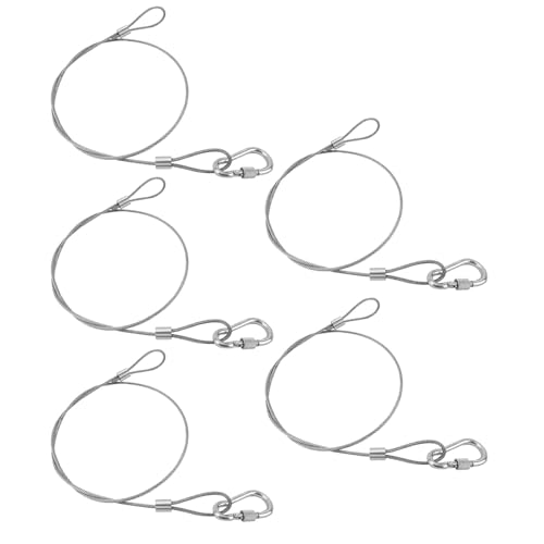 ステージライト用の70cmのロープスチールワイヤーケーブル20kgの高負荷容量ステンレス鋼の照明機器